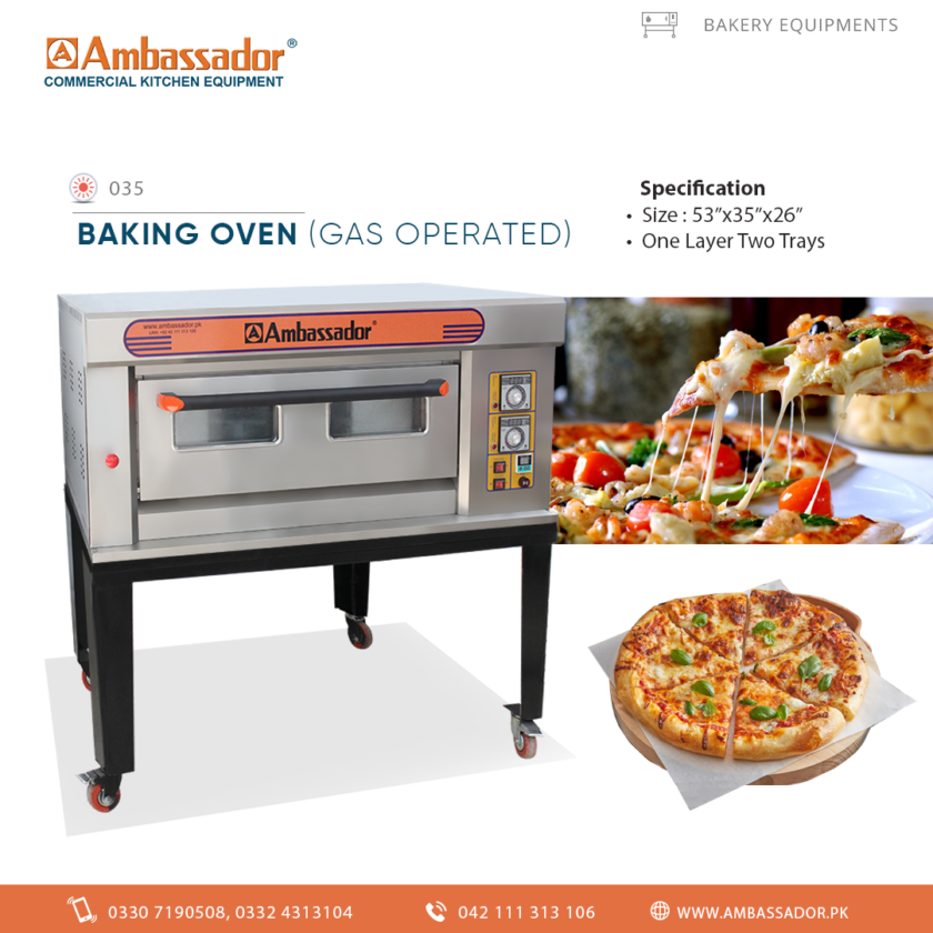 Pizza Oven  (Ambassador) Gas Operated 52